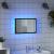 Oglindă de baie LED, stejar maro, 60x8,5x38 cm lemn prelucrat GartenMobel Dekor