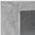 Servantă cu lumini LED, gri beton, 41x37x100 cm GartenMobel Dekor