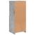 Servantă cu lumini LED, gri beton, 41x37x100 cm GartenMobel Dekor