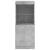 Servantă cu lumini LED, gri beton, 41x37x100 cm GartenMobel Dekor