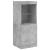 Servantă cu lumini LED, gri beton, 41x37x100 cm GartenMobel Dekor