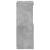 Servantă cu lumini LED, gri beton, 41x37x100 cm GartenMobel Dekor