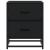 Noptiere, 2 buc., negru, 40x31x50 cm, lemn prelucrat GartenMobel Dekor