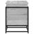 Cutie depozitare gri sonoma 100x40x51,5 cm lemn prelucrat GartenMobel Dekor