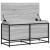 Cutie depozitare gri sonoma 100x40x51,5 cm lemn prelucrat GartenMobel Dekor