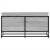 Cutie depozitare gri sonoma 100x40x51,5 cm lemn prelucrat GartenMobel Dekor
