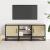 Dulap TV, stejar sonoma, 100x35x41 cm, lemn prelucrat și metal GartenMobel Dekor