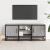 Dulap TV, gri sonoma, 100x35x41 cm, lemn prelucrat și metal GartenMobel Dekor