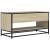 Comodă TV, stejar sonoma, 91x40x46 cm, lemn prelucrat și metal GartenMobel Dekor