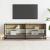 Dulap TV stejar sonoma, 120,5x40x46 cm, lemn prelucrat și metal GartenMobel Dekor