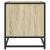 Dulap TV stejar sonoma, 120,5x40x46 cm, lemn prelucrat și metal GartenMobel Dekor