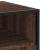 Dulap TV stejar maro, 120,5x40x46 cm, lemn prelucrat și metal GartenMobel Dekor