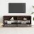 Dulap TV stejar maro, 120,5x40x46 cm, lemn prelucrat și metal GartenMobel Dekor