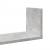 Rafturi perete, 3 buc., gri beton, 80x18x18 cm, lemn prelucrat GartenMobel Dekor