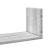 Rafturi de perete 3 buc. gri sonoma 80x18x18 cm lemn prelucrat GartenMobel Dekor