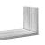 Rafturi de perete 3 buc. gri sonoma 80x18x18 cm lemn prelucrat GartenMobel Dekor