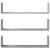 Rafturi de perete 3 buc. gri sonoma 80x18x18 cm lemn prelucrat GartenMobel Dekor
