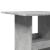 Masă bar cu depozitare, gri beton, 60x60x102 cm, lemn prelucrat GartenMobel Dekor