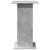 Masă bar cu depozitare, gri beton, 60x60x102 cm, lemn prelucrat GartenMobel Dekor