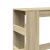 Masă bar cu rafturi stejar sonoma 90x40x103,5 cm lemn prelucrat GartenMobel Dekor