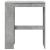 Masă de bar cu rafturi gri beton 90x40x103,5 cm lemn prelucrat GartenMobel Dekor