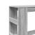 Masă bar cu rafturi, gri sonoma, 90x40x103,5 cm, lemn prelucrat GartenMobel Dekor