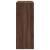 Masă bar cu rafturi, stejar maro, 90x40x103,5 cm lemn prelucrat GartenMobel Dekor