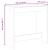 Masă de bar, alb, 102x50x103,5 cm, lemn prelucrat GartenMobel Dekor
