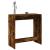 Masă de bar, stejar fumuriu, 102x50x103,5 cm, lemn prelucrat GartenMobel Dekor
