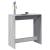 Masă de bar, Sonoma gri, 102x50x103,5 cm, lemn prelucrat GartenMobel Dekor