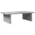 Suport de monitor, gri beton, 50x27x15 cm, lemn prelucrat GartenMobel Dekor