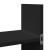 Dulap de perete, 100x18x40 cm, negru, lemn prelucrat GartenMobel Dekor