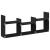 Dulap de perete, 100x18x40 cm, negru, lemn prelucrat GartenMobel Dekor