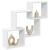 Dulap de perete, alb, 78x18x71 cm, lemn prelucrat GartenMobel Dekor