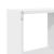 Dulap de perete, alb, 78x18x71 cm, lemn prelucrat GartenMobel Dekor