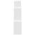Dulap de perete, alb, 78x18x71 cm, lemn prelucrat GartenMobel Dekor