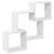 Dulap de perete, alb, 78x18x71 cm, lemn prelucrat GartenMobel Dekor