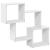Dulap de perete, alb, 78x18x71 cm, lemn prelucrat GartenMobel Dekor