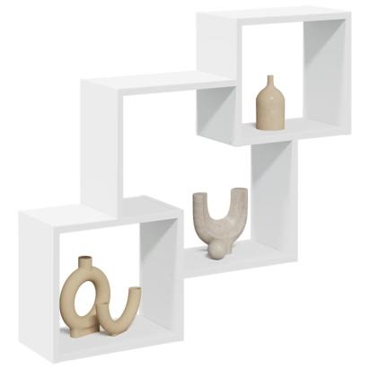 Dulap de perete, alb, 78x18x71 cm, lemn prelucrat GartenMobel Dekor