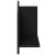 Dulap de perete, negru, 70x16,5x30 cm, lemn prelucrat GartenMobel Dekor