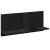 Dulap de perete, negru, 70x16,5x30 cm, lemn prelucrat GartenMobel Dekor