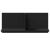 Dulap de perete, negru, 70x16,5x30 cm, lemn prelucrat GartenMobel Dekor