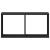 Dulap de perete, negru, 60x16x30 cm, lemn prelucrat GartenMobel Dekor