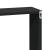 Dulap de perete, negru, 60x16x30 cm, lemn prelucrat GartenMobel Dekor