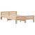 Cadru de pat fără saltea, 120x190 cm, lemn masiv pin GartenMobel Dekor