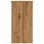 Birou, stejar artizanal, 80x40x75 cm, lemn prelucrat GartenMobel Dekor
