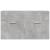 Dulap de chiuvetă, gri beton, 80x38,5x46 cm, PAL GartenMobel Dekor