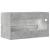 Dulap suspendat de baie, gri beton 80x38,5x45 cm lemn prelucrat GartenMobel Dekor