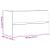 Dulap suspendat de baie lemn vechi 80x38,5x45 cm lemn prelucrat GartenMobel Dekor