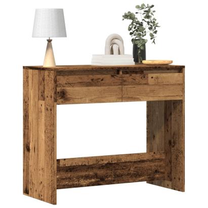 Masă consolă, lemn vechi, 89x41x76,5 cm, lemn prelucrat GartenMobel Dekor